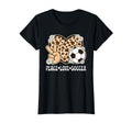 Peace Love Soccer Lover Cow Soccer T-Shirt - Streetwear Style Men Women