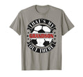 Thats My Grandson Out There Soccer T-Shirt - Custom Art Print Unisex