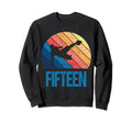 15Th Birthday Soccer 15 Years Old Sweatshirt - Trendy Graphic Men Women