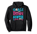 Goals Or Bows Auntie Loves You Hoodie - Casual Everyday Wear Men Women