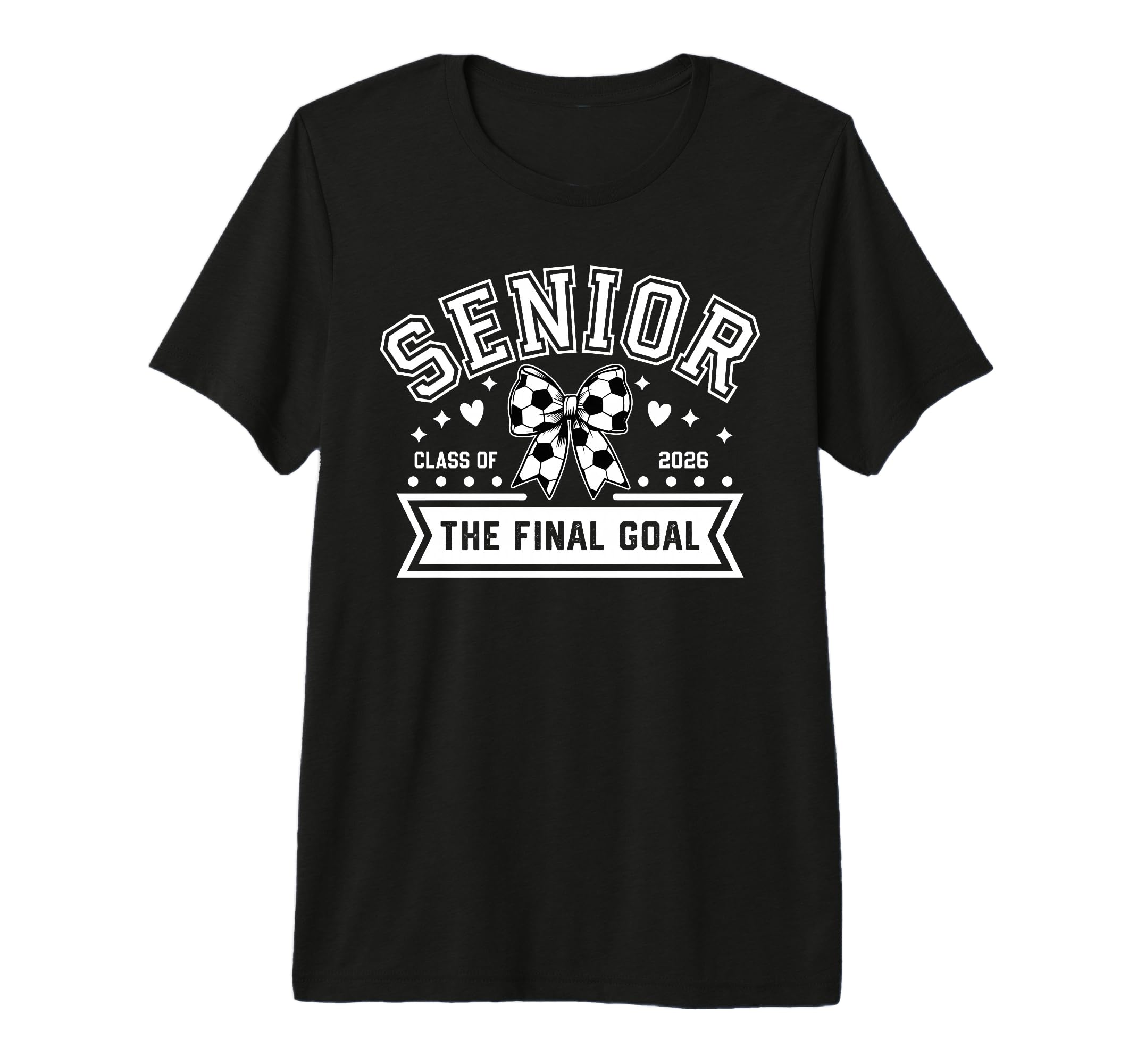 Senior Soccer Class 2026 Soccer T-Shirt - Minimalist Print Men Women