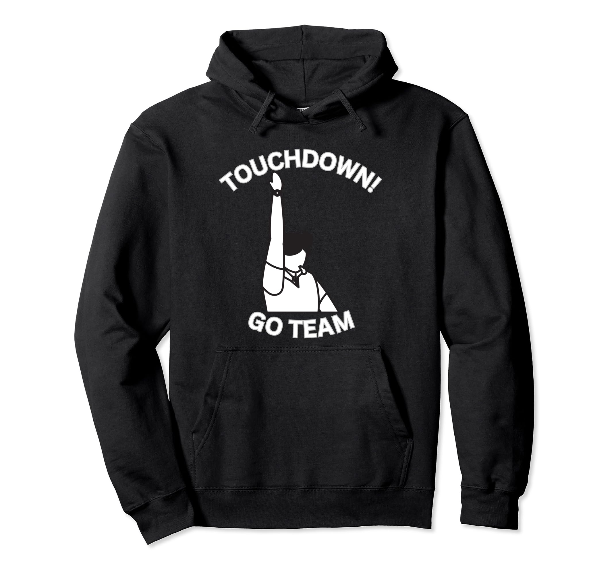 Baseball Soccer Mash Up Touchdown Hoodie - Casual Everyday Wear Men Women