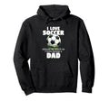 I Love Soccer Almost As Much As I Hoodie - Streetwear Style for Adults