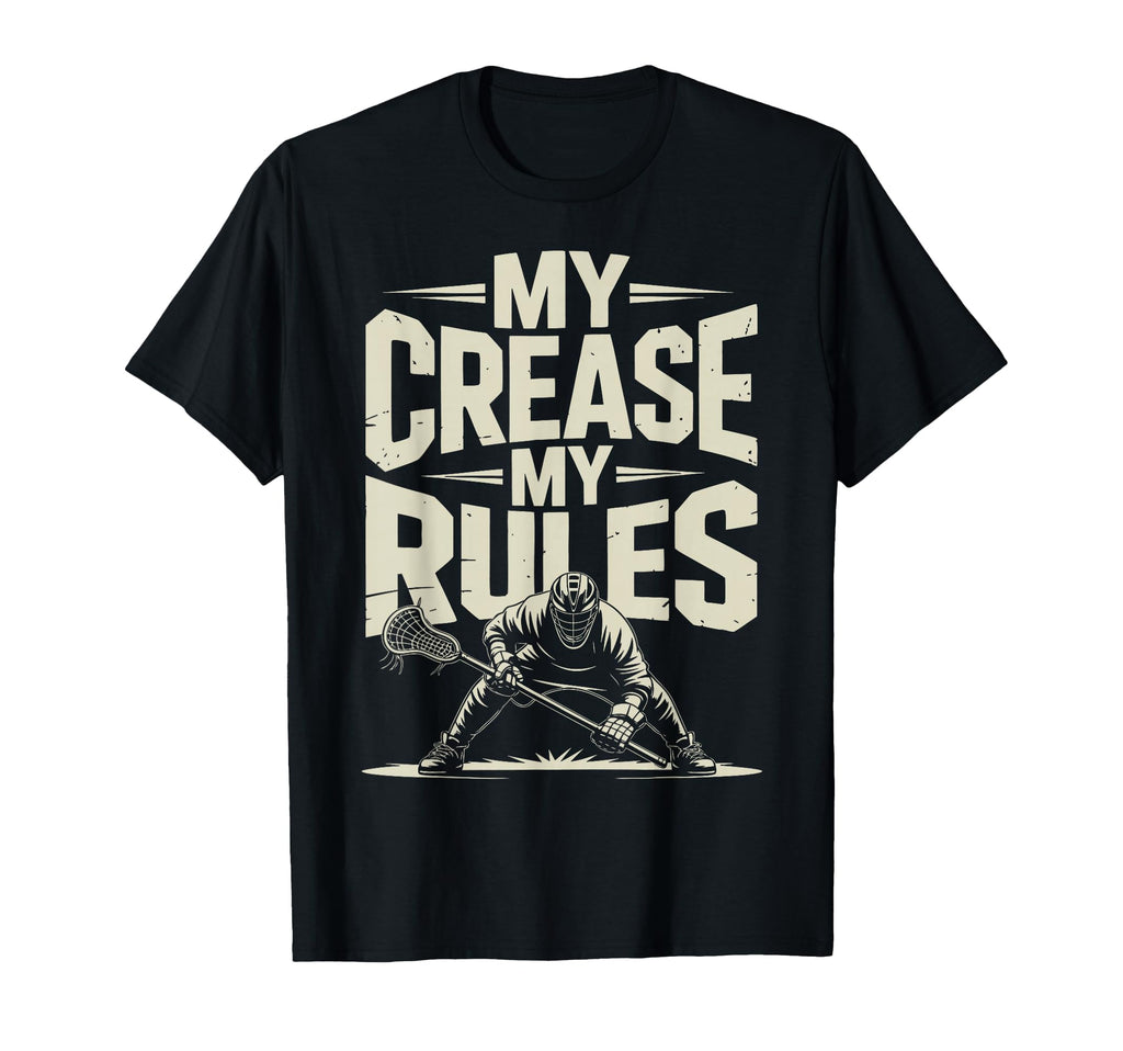 Lacrosse Goalie Lax Goalkeeper T-Shirt - Trendy Graphic for Adults