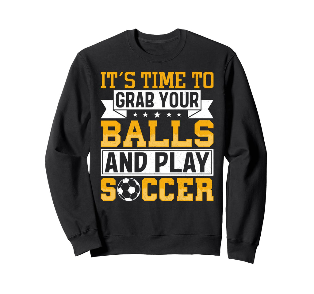 Soccer Coach Goal Cleats Soccer Sweatshirt - Minimalist Print Men Women
