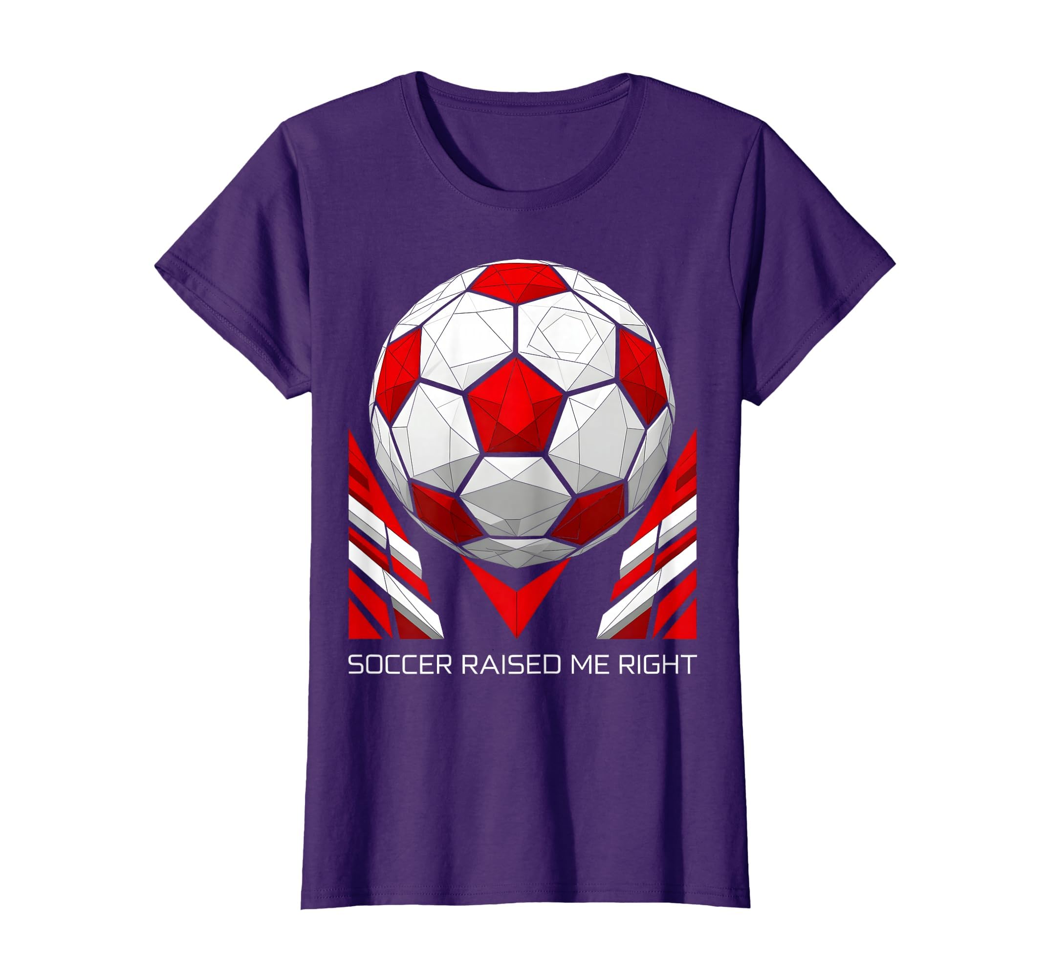 Soccer Raised Me Right Proud Soccer T-Shirt - Aesthetic Graphic Unisex