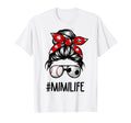 Classy Mimi Life Soccer Messy Bun T-Shirt - Novelty Apparel Unisex