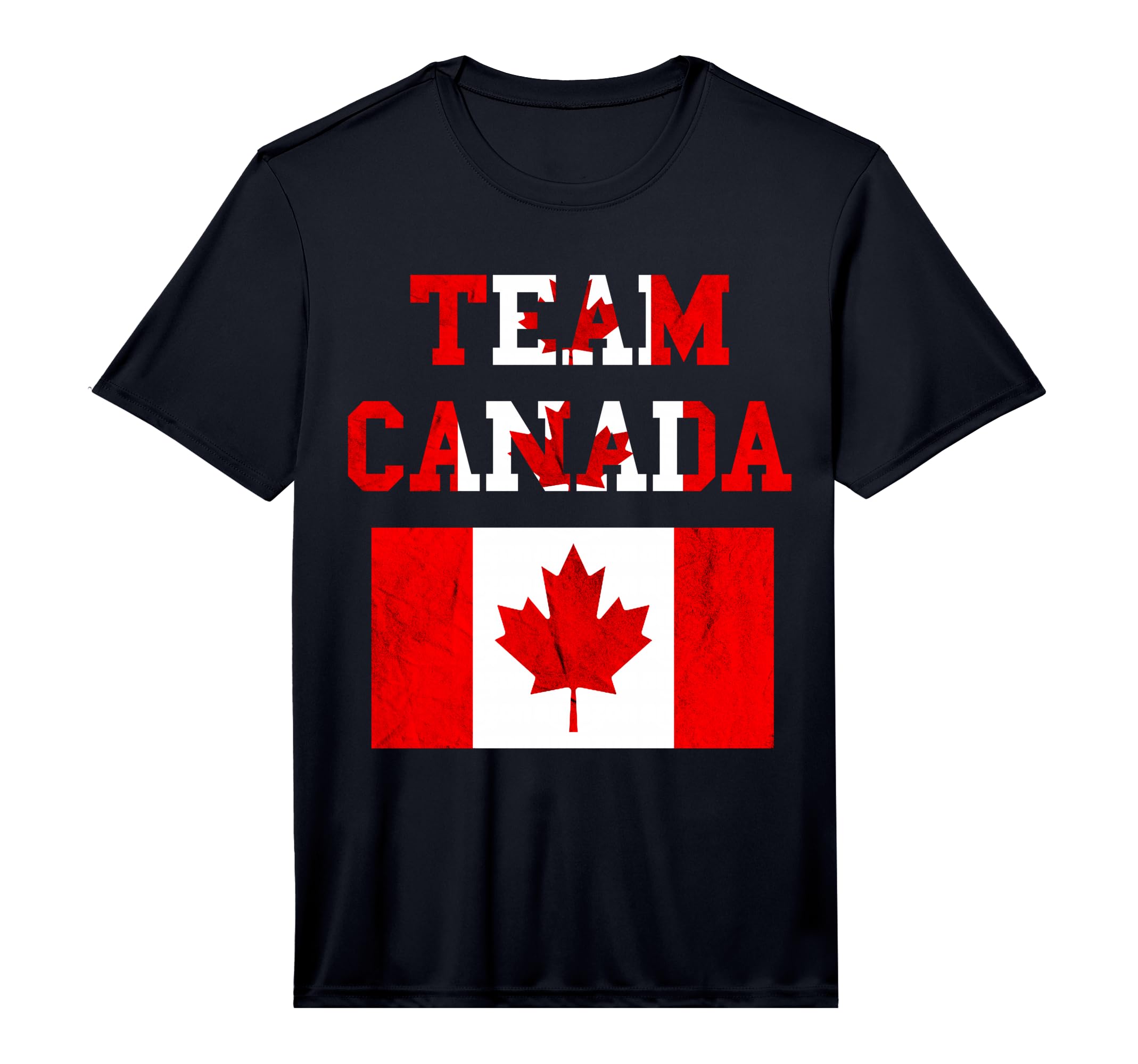 Team Canada Maple Leaf Canadian Soccer T-Shirt - Unique Graphic Unisex