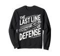 Funny Teens Soccer Goalie Art Sweatshirt - Custom Art Print for Adults