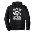Soccer Player Grandpa Like Regular Hoodie - Streetwear Style for Adults