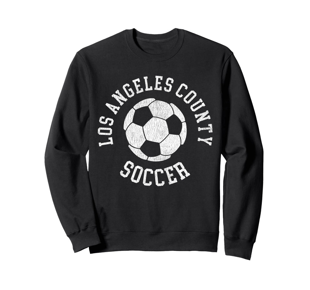 Los Angeles County Soccer Sweatshirt - Trendy Graphic for Adults