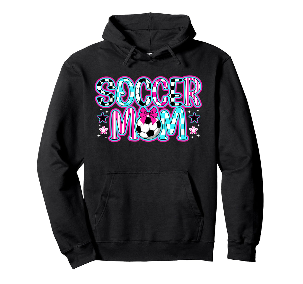 Soccer Mom Soccer Player Mama Coquette Hoodie - Streetwear Style Unisex