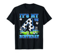 Its My 4Th Birthday 4 Year Old Soccer T-Shirt - Minimalist Print Unisex