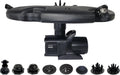HALF OFF PONDS Floating Fountain – 1.2 HP Pond Aerator, 200' Cord – 10,000 GPH Water Pump – 11 Spray Patterns - Energy-Efficient – White LED Lights - for Large Ponds, Lakes & Water Gardens