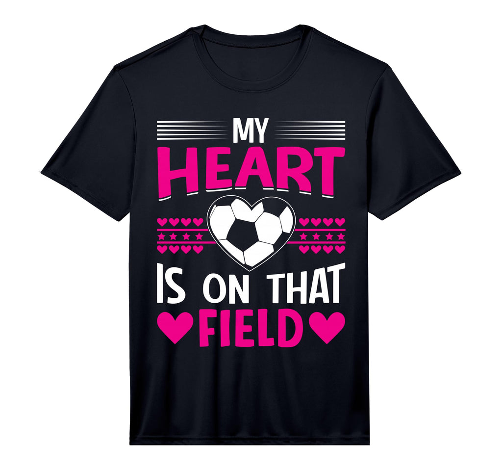 My Heart Is That Field I Soccer T-Shirt - Graphic Print Men Women