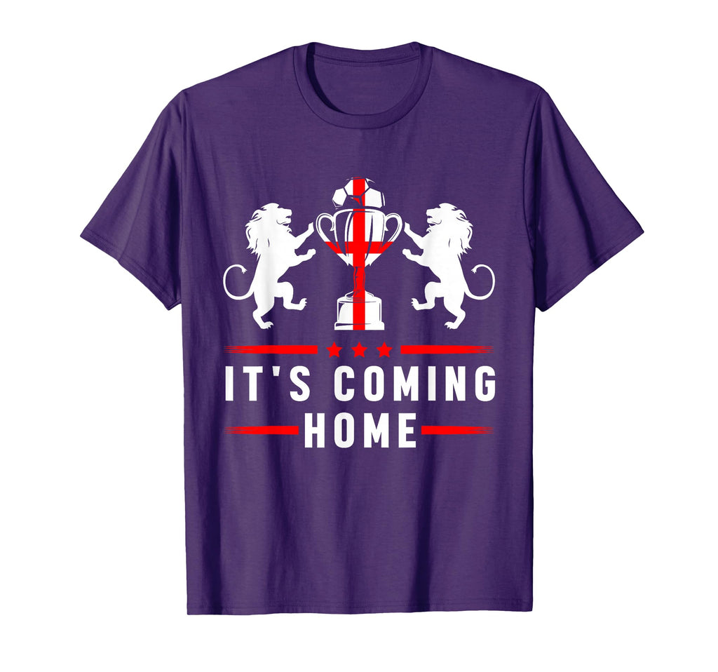 Football Player England Flag Coming T-Shirt - Aesthetic Graphic Men Women