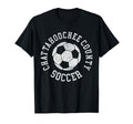 Chattahoochee County Soccer T-Shirt - Fun Novelty Design Men Women