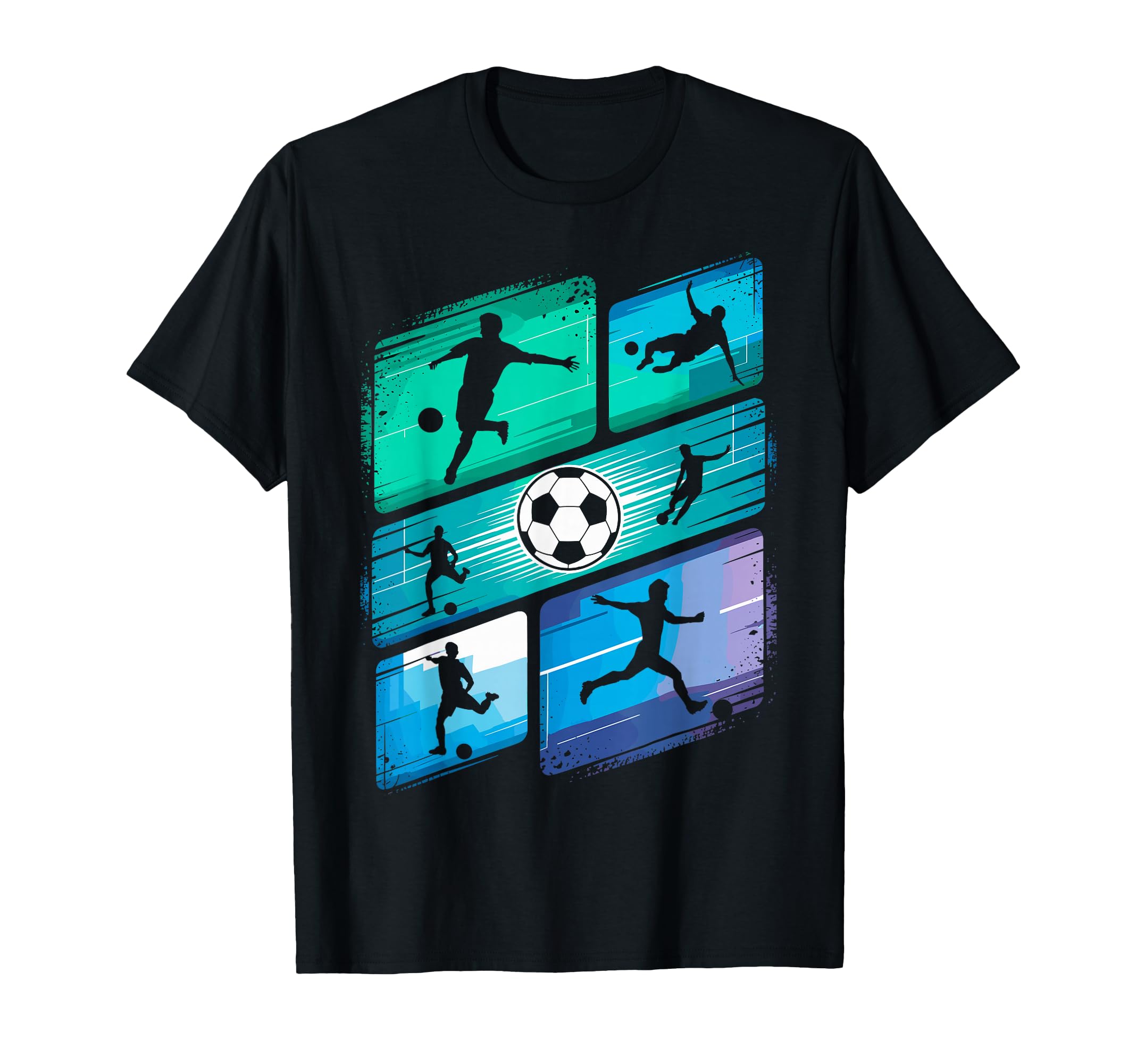 Soccer Goalie Player Fan Game Day T-Shirt - Minimalist Print Men Women
