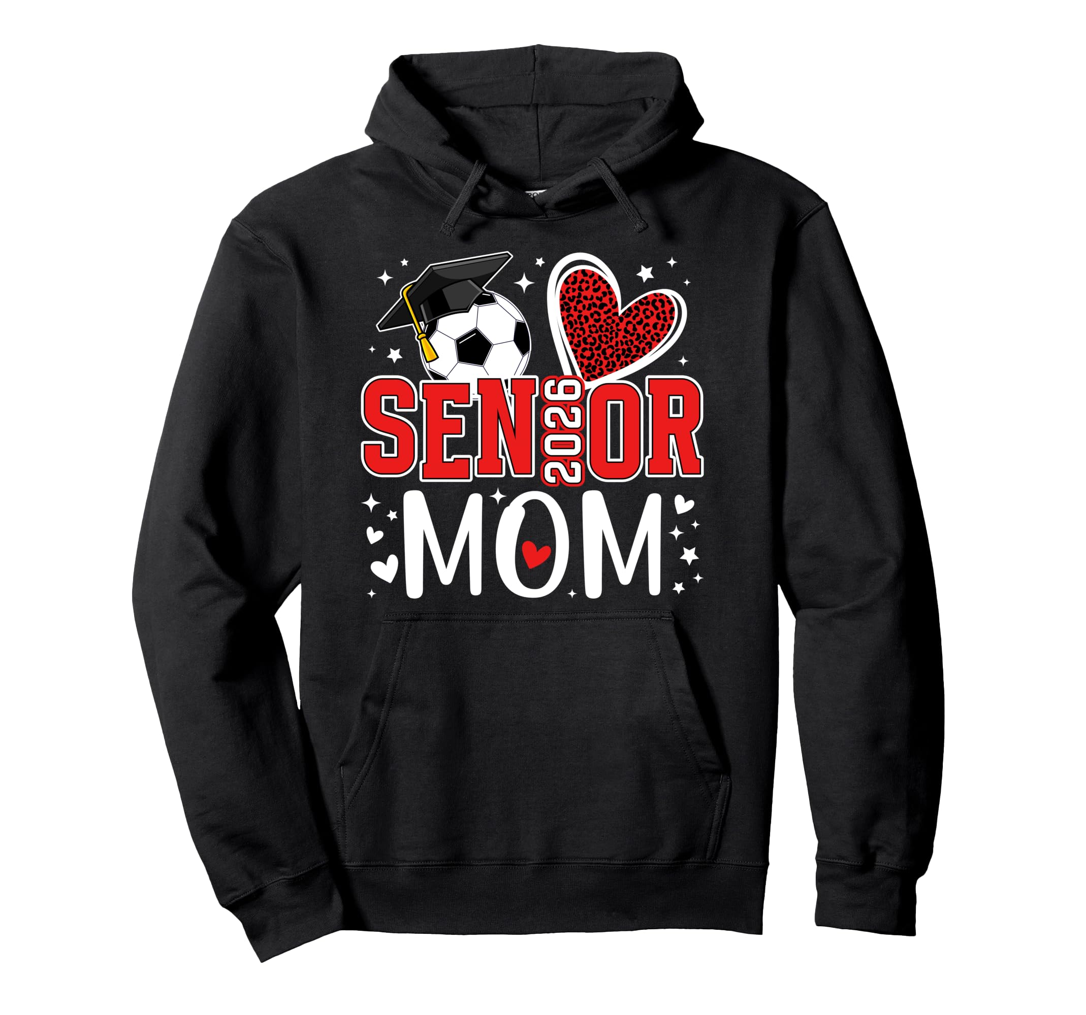 Soccer Senior Mom 2026 Soccer Senior Hoodie - Streetwear Style for Adults