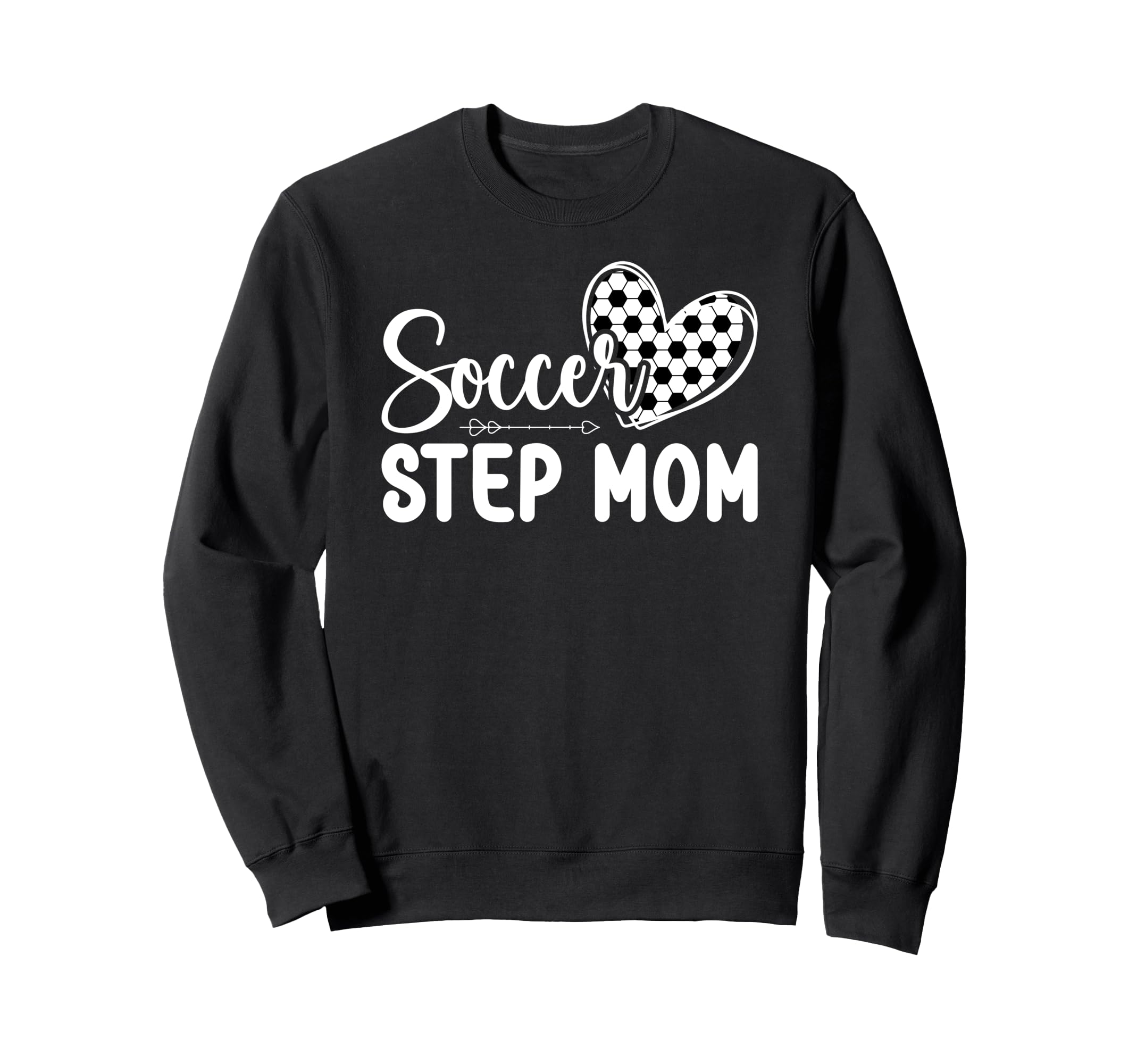Soccer Step Mom Soccer Player Step Sweatshirt - Minimalist Print Unisex