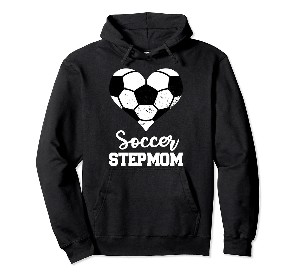 Soccer Stepmom Funny Soccer Player Hoodie - Aesthetic Graphic for Adults