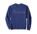 Portugal Simple Love Portuguese Sweatshirt - Custom Art Print Men Women
