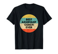 Assistant Coach Best Assistant Coach T-Shirt - Fun Novelty Design Unisex