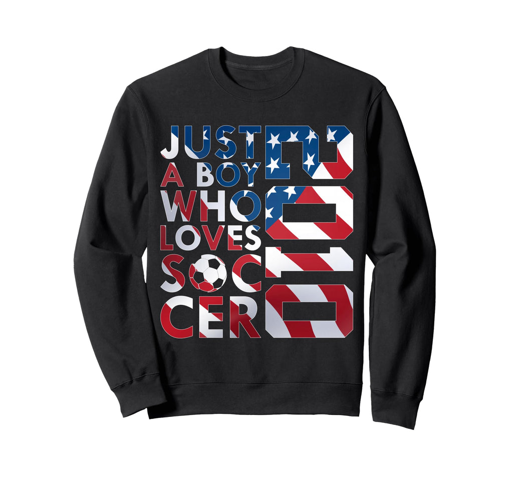 2010 Just Who Loves Soccer 16Th Sweatshirt - Novelty Apparel for Adults