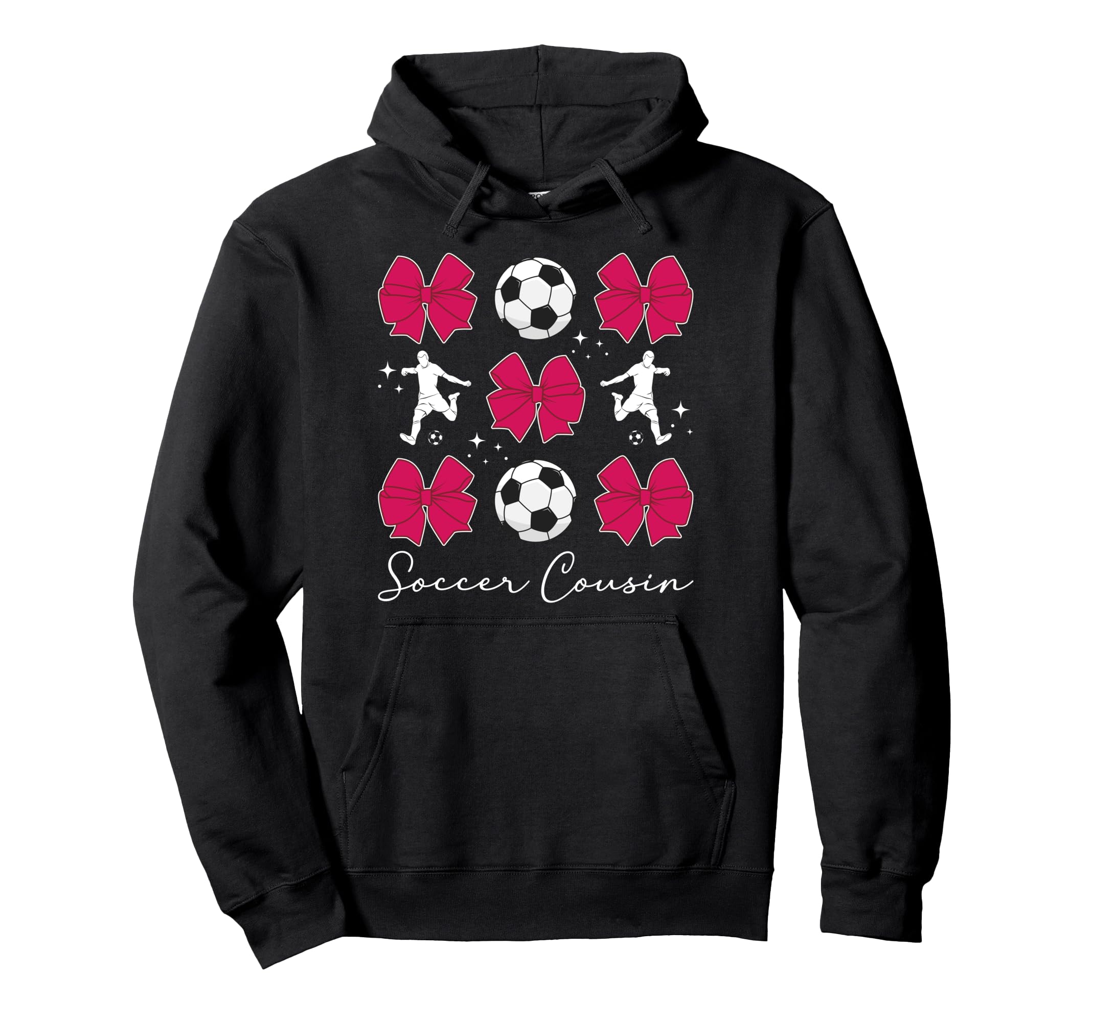 Soccer Cousin Soccer Player Cousin Hoodie - Casual Everyday Wear Men Women