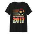 Awesome Since 2017 Soccer 9Th Birthday T-Shirt - Unique Graphic for Adults