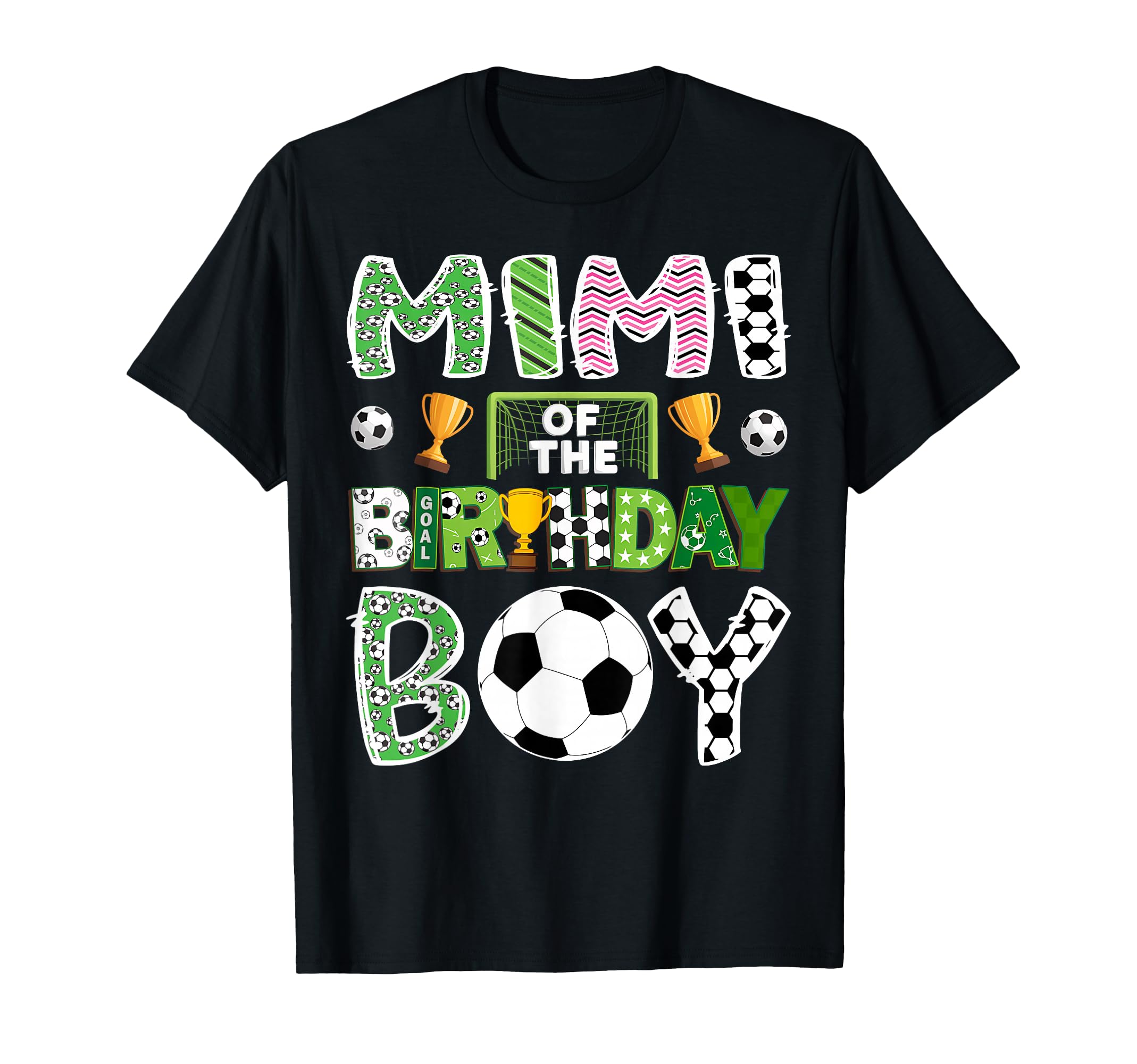 Mimi Birthday Soccer Player Game Day T-Shirt - Custom Art Print Unisex