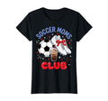 Soccer Moms Club Soccer Cleats Coffee T-Shirt - Custom Art Print Men Women
