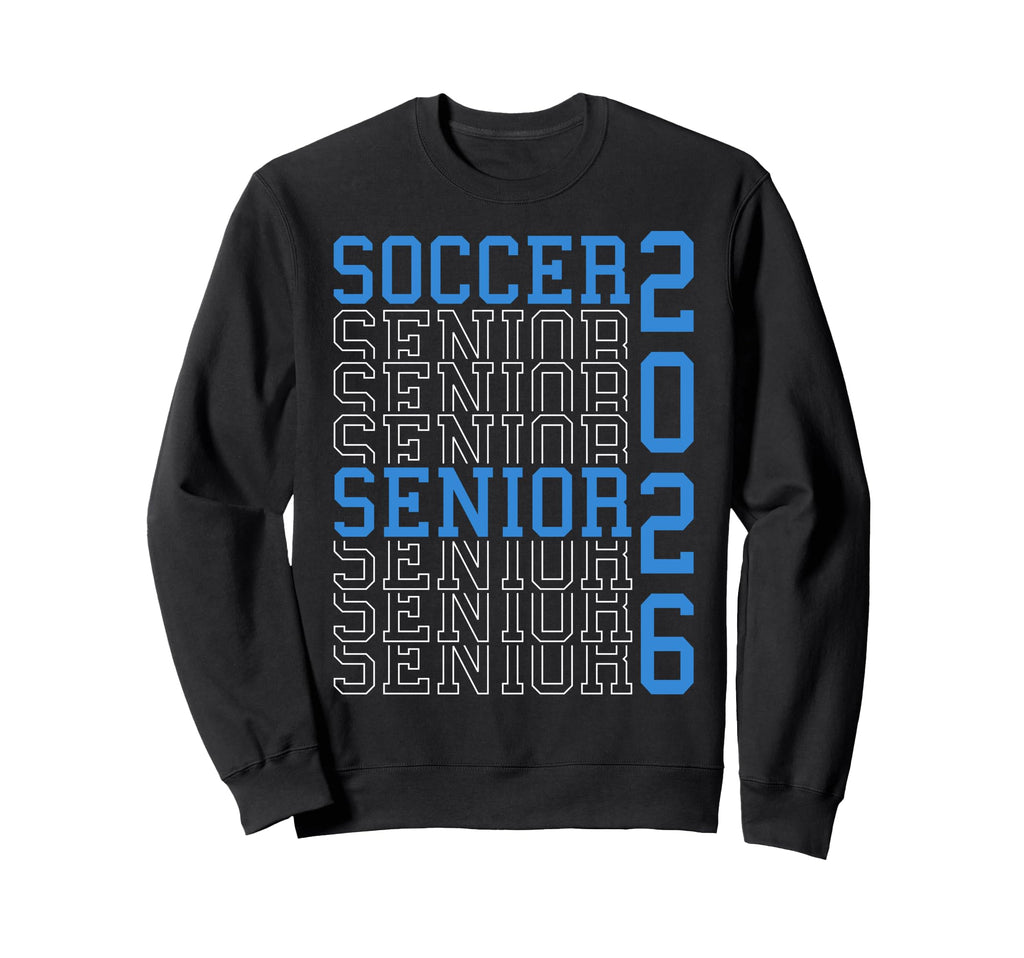 Soccer Senior Night Soccer Sweatshirt - Fun Novelty Design for Adults