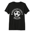 Winnebago County Soccer Distressed T-Shirt - Streetwear Style for Adults