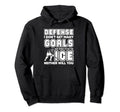 Ice Hockey Goalie Goalkeeper Defense Hoodie - Fun Novelty Design Men Women