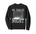 Soccer Player Day Goalkeeper Santa Sweatshirt - Unique Graphic for Adults