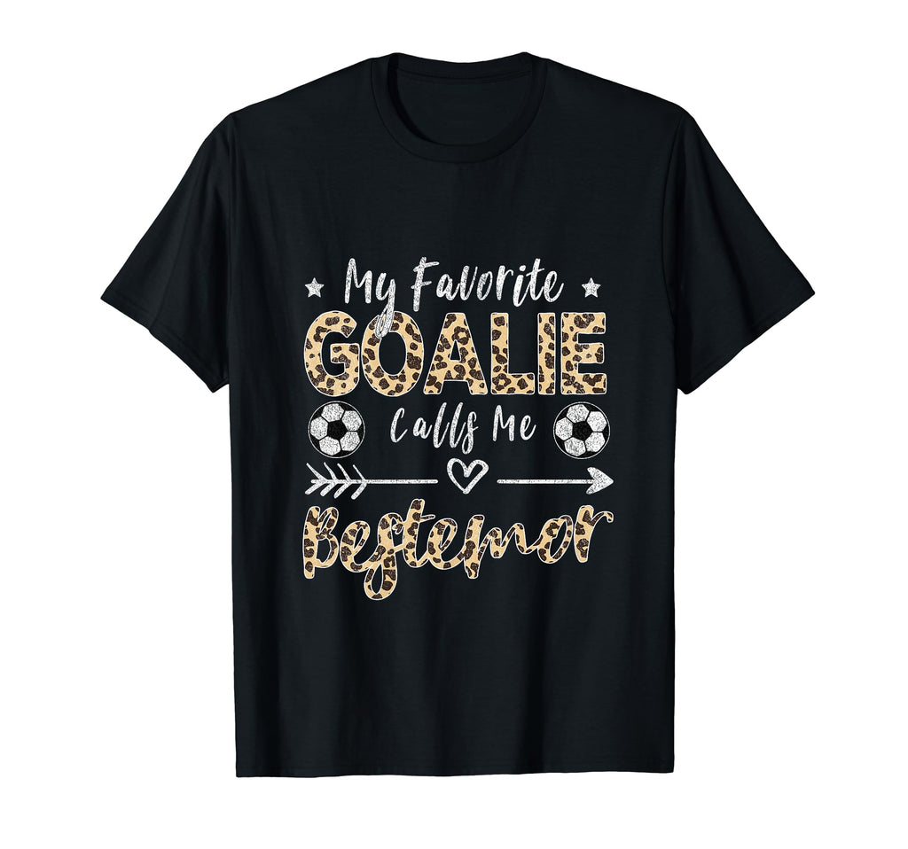 My Favorite Goalie Calls Me Bestemor T-Shirt - Aesthetic Graphic Unisex