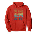 Coach Myth Legend Best Coach Hoodie - Fun Novelty Design for Adults