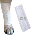 Protective Sleeve Tubular Cover - Bandages - for Dogs Cats and Other Pets First Aid Wound Care Comfortable Non-Adhesive Breathable & Water Resistant 18 Strips (yields 36-54 Covers)-(XX-Small)