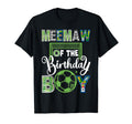 Meemaw Birthday Soccer Baller T-Shirt - Aesthetic Graphic for Adults