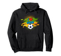 Funny Football I Love Soccer Team Sport Hoodie - Minimalist Print Unisex
