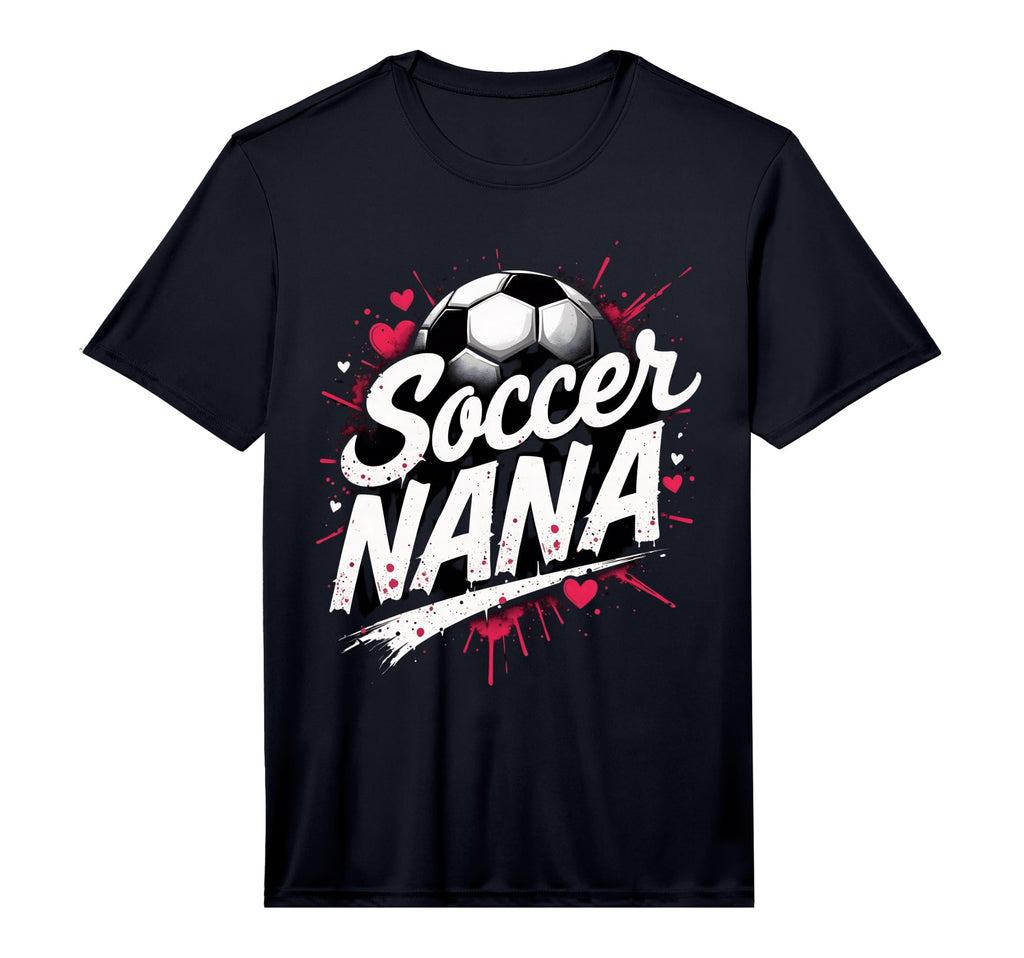 Proud Soccer Nana Funny Grandma Lover T-Shirt - Minimalist Print Men Women