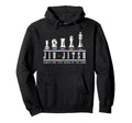 Jiu Jitsu Chess Black Belt Mma Mixed Hoodie - Graphic Print Men Women