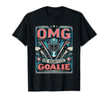 Goalkeeper Ice Hockey Goalie Funny T-Shirt - Novelty Apparel Unisex