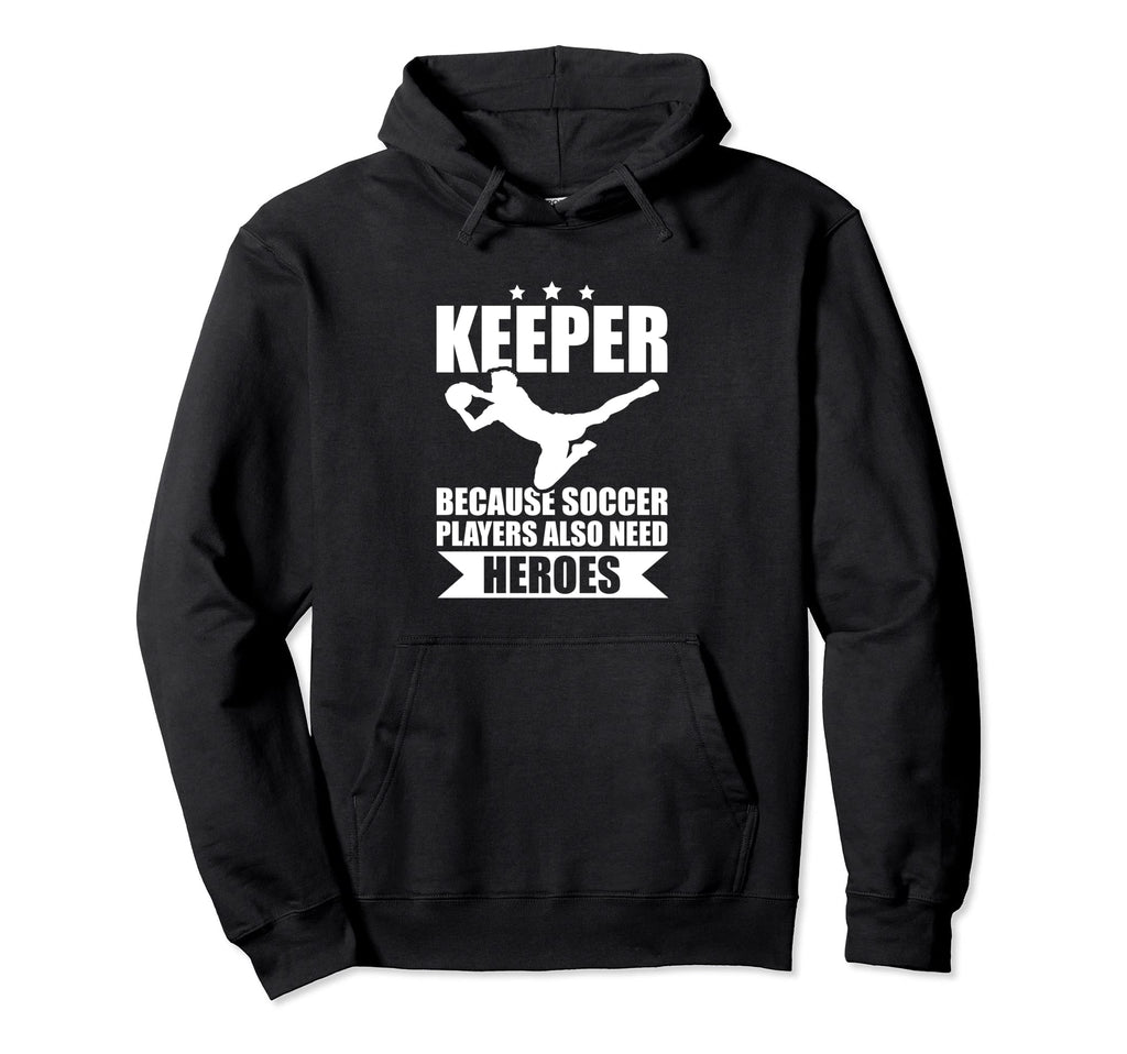 Soccer Player Ball Sports Goal Keeper Hoodie - Graphic Print Men Women