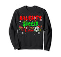 Naughty Soccer Crew Sports Funny Sweatshirt - Graphic Print Men Women