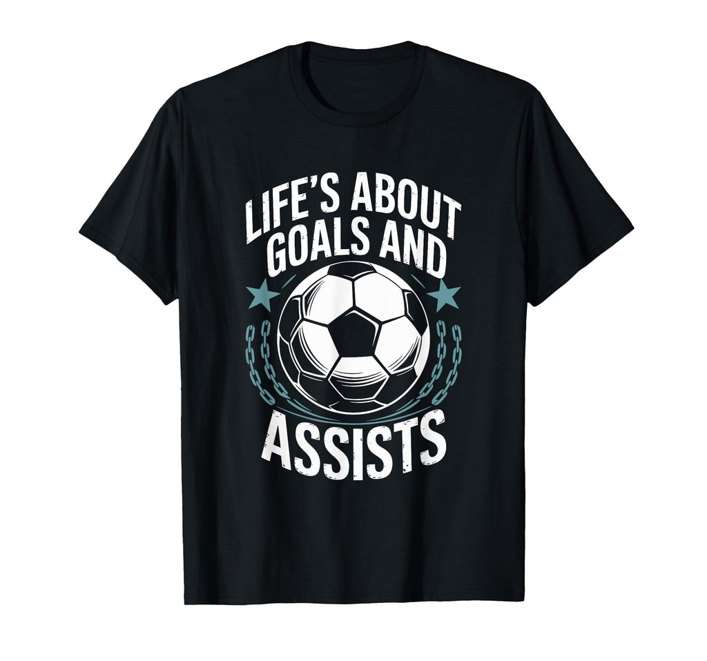 Goal Keeper And Goal Keeper Life About T-Shirt - Custom Art Print Unisex