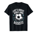 Goal Keeper And Goal Keeper Life About T-Shirt - Custom Art Print Unisex