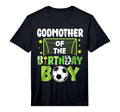Mens Soccer Godmother Birthday Party T-Shirt - Trendy Graphic Men Women