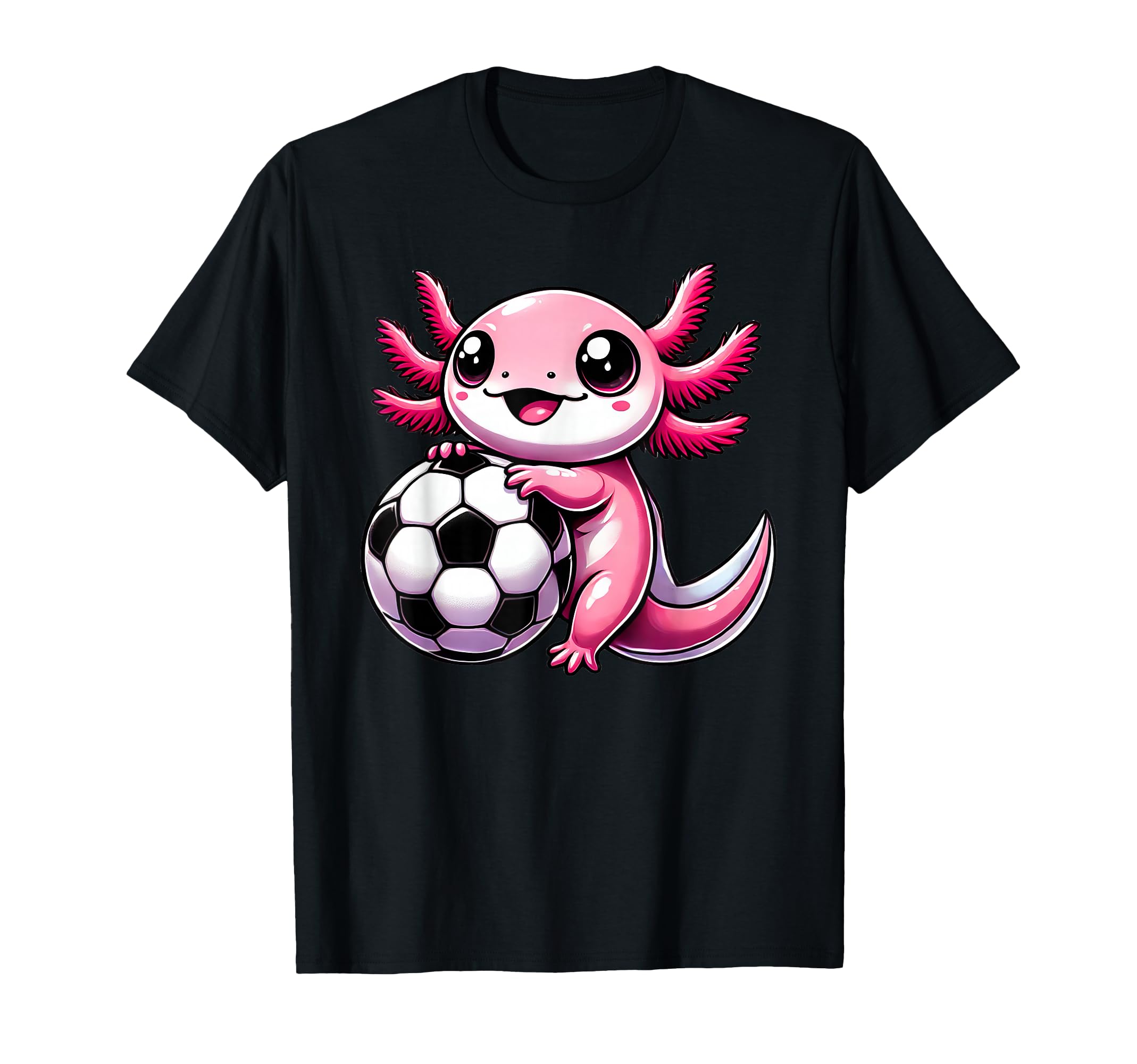 Axolotl Soccer Axolotls Hoodie - Aesthetic Graphic for Adults